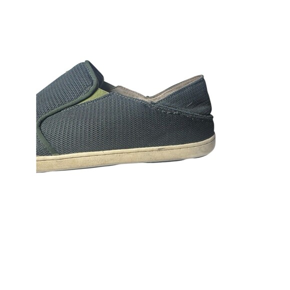 OluKai Nohea Mesh Loafers Men's Size 12 Slip On Casual Shoes Green Fast Shipping - Picture 8 of 16